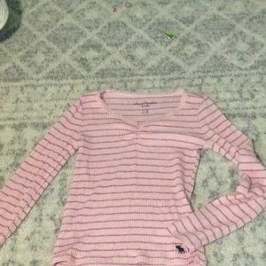 Abercrombie kids long sleeve striped